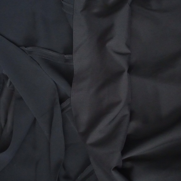 Talbots Womens Skirt Sz 16P Black Flippy Office Career Suit Work Church Winter - Picture 6 of 8